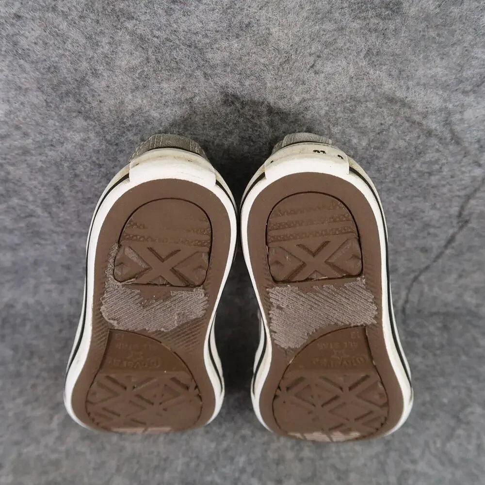 Converse Shoes Kids 13 Sneakers Chuck Taylor All Star Canvas Casual Active Grey
